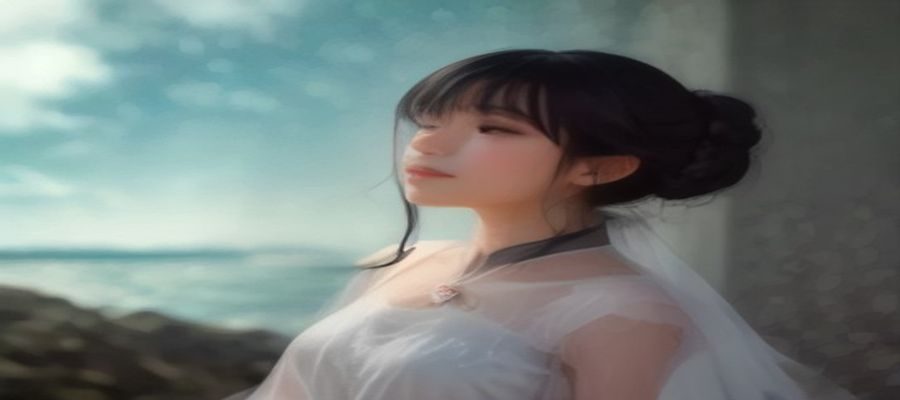 蜜月传媒精选推荐：新婚夫妻在巴厘岛海边度蜜月，碧蓝海水与白沙滩背景下两人相拥，画面唯美，体现蜜月旅行攻略的实用价值